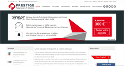 Desktop Screenshot of prestigetelephonie.fr